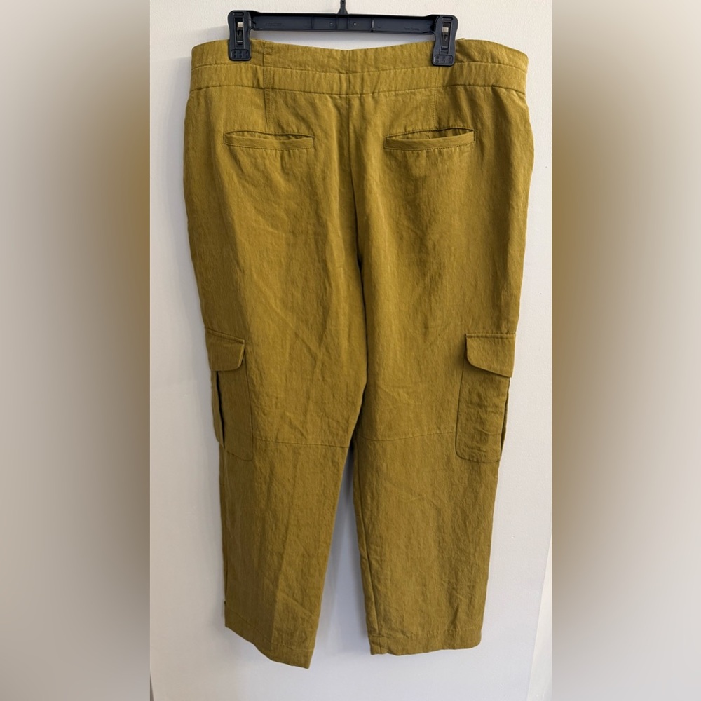 Rag & Bone Tilda Belted Cargo Pant Olive Green Sz 10 Gorpcore Earthy Rustic - Picture 8 of 15